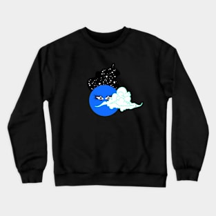 Moon in the sky Crewneck Sweatshirt